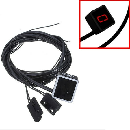 Gear Shift Indicator Bezel - Universal Motorcycle 6 Speed Digital Gear Indicator Blue/Red/Green LED Display Shift