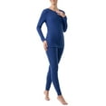 thumbnail image 5 of Fruit Of The Loom Women's Eversoft Waffle Thermal Top, 5 of 10