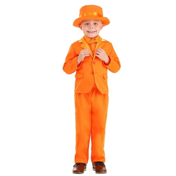 Toddler Orange Tuxedo Costume