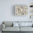 thumbnail image 2 of Trademark Fine Art Unknown Map of the Island of Haiti, 1789 Canvas Wall Art - 18x24, 2 of 5