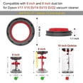 thumbnail image 2 of Sealing Ring for Dyson V11 Dust Bin, Dust Bin Top Fixed Seal for Dyson V15 SV14 SV15 SV22 Vacuum Cleaner, Gasket Replacement Parts for Dyson V11 Dirt Cup, 2 of 3