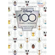 Art of Coloring: Disney 100 Years of Wonder (Paperback) (Walmart Exclusive)
