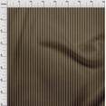 thumbnail image 4 of oneOone Cotton Poplin Brown Fabric Stripes Quilting Supplies Print Sewing Fabric By The Yard 56 Inch Wide, 4 of 6