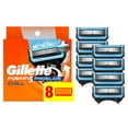thumbnail image 1 of Gillette Fusion5 ProGlide Chill Razor Refills, 8 Razor Cartridges for Flexball Handle, 5-Blade Razor Blades, Lubrication, 1 of 16
