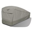 thumbnail image 4 of Duck Covers Weekend Water-Resistant 72 Inch Outdoor Chaise Cover with Integrated Duck Dome, Moon Rock, 4 of 9