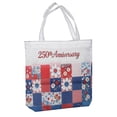 thumbnail image 7 of Soft Quilted Patriotic Daily Tote Bag Large Inner Storage Comfort Shoulder Straps Lightweight Reusable Shopping Handbag For Women, 7 of 7