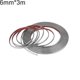 thumbnail image 1 of Universal 6mm 15mm 18mm 22mm Car Chrome Styling Decoration Moulding Trim Strip, 1 of 5