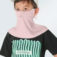 thumbnail image 5 of UPF50+ Máscara de protección solar de seda de hielo para niños de verano Protección UV Mantón de nariz abierta cubre la cara, 5 of 5