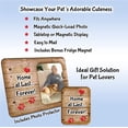 thumbnail image 2 of Expressly Yours! "Home at Last, Forever" Animal Lover Picture Frame Keepsake for Tabletop, Holds 3.5 x 2.5" Photo, 2 of 8