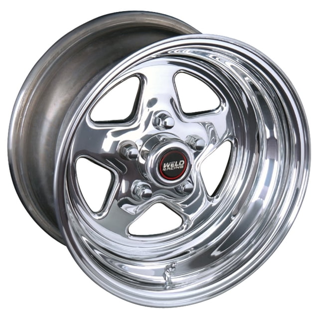 Weld Racing Roue en Aluminium Poli Pro Star 96 (15x3.5 Pouces/5x4.75 Pouces)