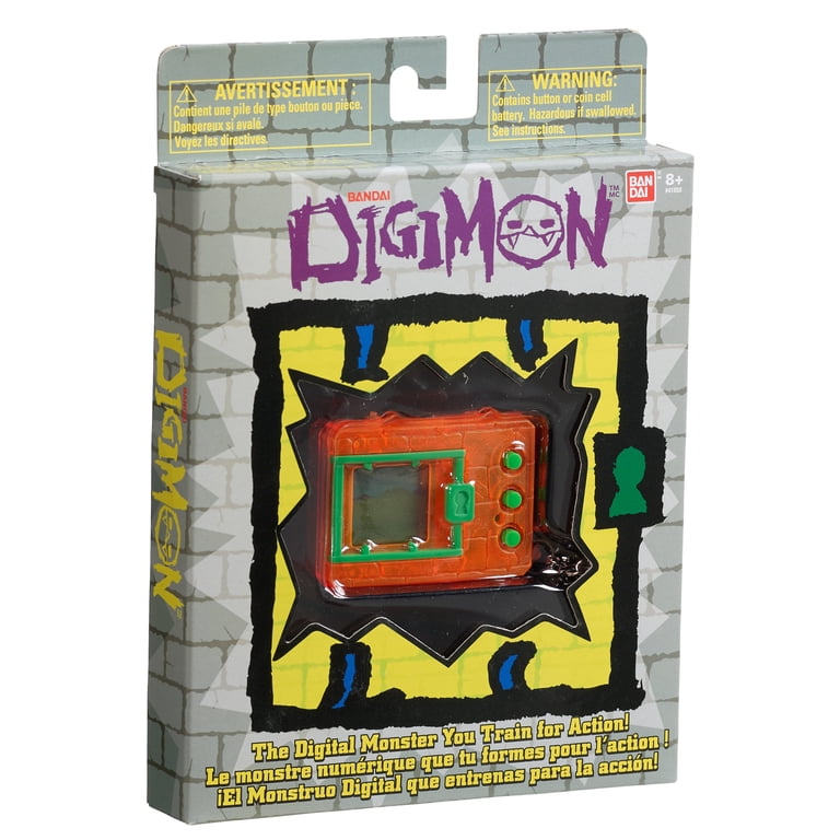 Bandai Original Digimon Digivice Virtual Pet Monster - Translucent