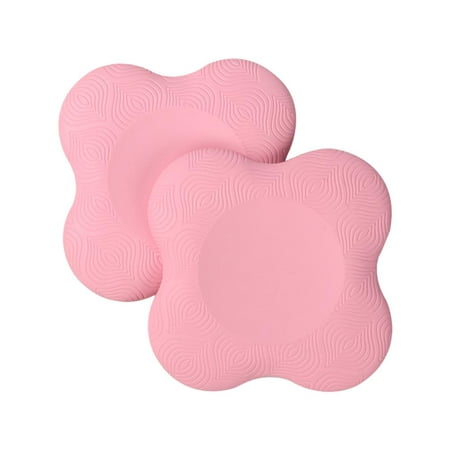 

2 Pcs Yoga Knee Pad Cushion PU Extra Thick Pads for Knees Elbows Wrist Hands Head Foam Yoga Pilates Work Out Kneeling Pad