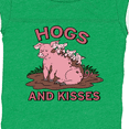 thumbnail image 4 of Inktastic Hogs and Kisses with Cute Pig Family Boys or Girls Baby Bodysuit, 4 of 5