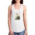 thumbnail image 1 of Sharp-tailed Finch Racerback Tank Women -John James Audubon Designs, Female XX-Large, 1 of 4