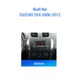 thumbnail image 4 of 9 Inch Car Radio Fascia Installation Panel For SUZUKI SX4 2006 2012 Double Din Stereo Mounting Bezel Faceplate Frame Kit, 4 of 5