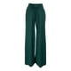 thumbnail image 3 of Pantalones De Pierna Ancha Pantalones de cintura alta para mujer, pantalón largo informal elegante, pantalón femenino (verde XXL) Cgtredaw para Mujer Verde T L, 3 of 7