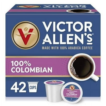 Victor Allen's Coffee 42-Count 100% Colombian Coffee Single Serve Coffee Pods
