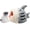 Grey, variant on 2027 Shark Cat House, Shark Shaped Kennel, Kitten Bed Hideout House, Covered Shark Head Shaped Indoor Pet Nest for Cat, Small Dogs