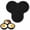 A, variant on Silicone Egg Cups for Air Fryer,3-Cavity Cupcake Baking Tray,Round Nonstick Baking Molds,Microwave Oven Safe,Small Cakes Puddings Muffins,Portable Foldable Storage,Easy Clean Food-Grade Silicone Mold
