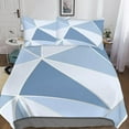 thumbnail image 1 of YingD Microfiber Duvet Cover Set Double 200x200cm Geometric Patterns Modern, 1 of 5