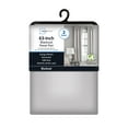 thumbnail image 6 of Mainstays Blackout Curtain Panel Pair, Set of 2, Gray Dawn, 30"W x 63"L, 6 of 7