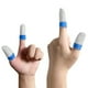 thumbnail image 3 of Manga De Las Yemas De Los Dedos Manga de dedo para juegos para PUBG Game Controller Glove Fingertips (blanco + azul), 3 of 6