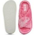 thumbnail image 2 of Barbie Womens Slippers Gifts for Women Extra Cozy Fuzzy House Slippers Slip On, 2 of 7
