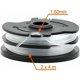 thumbnail image 2 of Juego de 6 bobinas de hilo de repuesto para LIDL Parkside PRTA 20-Li A1, B2, C3, P, 2 of 5