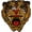 B, variant on Sequin Tiger Patches Roaring Tiger Embroidered Badge Sew on Patch DIY Costume Jean Bags Motorcycle Biker Fabric Sewing Appliqué