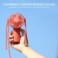 thumbnail image 3 of Lanyard Small Fan with 90° Adjustable Angle - Portable, Hands-Free Cooling for Summer, Lightweight 94g, Hanging Design for Outdoor, Commuting, 3 of 6