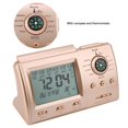 thumbnail image 5 of LYUMO Azan Clock Islamic Clock Alarm Prayer Times Table Clock LCD  Pray Time Reminder Digital Muslim Clock, 5 of 8