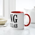 thumbnail image 6 of CafePress - King Of The Lab Mug - 11 oz Ceramic Mug - Novelty Coffee Tea Cup, 6 of 6