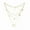 Beads Moon, variant on Boho Multi-layer Pearl Chain Pendant Necklace Choker Charm Womens Party Jewelry-Cherry Pearl