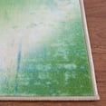 thumbnail image 5 of SAFAVIEH Paint Brush Kaelea Abstract Area Rug, Blue/Ivory, 6'7" x 6'7" Square, 5 of 13