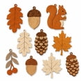 thumbnail image 2 of SLYNSHome Autumn Wooden Garland Banner, Wood Maple Leaf Pinecone Bunting, Fall Harvest Hanging Decor For Mantel Wall Indoor Thanksgiving Season Home Party Decoration, 2 of 5
