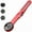 Red, variant on Mosiee Adjustable Bike Computer Mount for Road Bikes with Integrated Mounting Design Silver