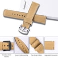 thumbnail image 3 of Fullmosa Watch Bands, Quick Release Leather Watch Band Strap - Burnished Leather Watch Band Vintage Wristband 18mm 20mm 22mm 24mm, 3 of 7