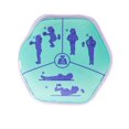 thumbnail image 4 of Disney Girl Power Princesses 2lb Weighted Sandbag – Teal, 4 of 7
