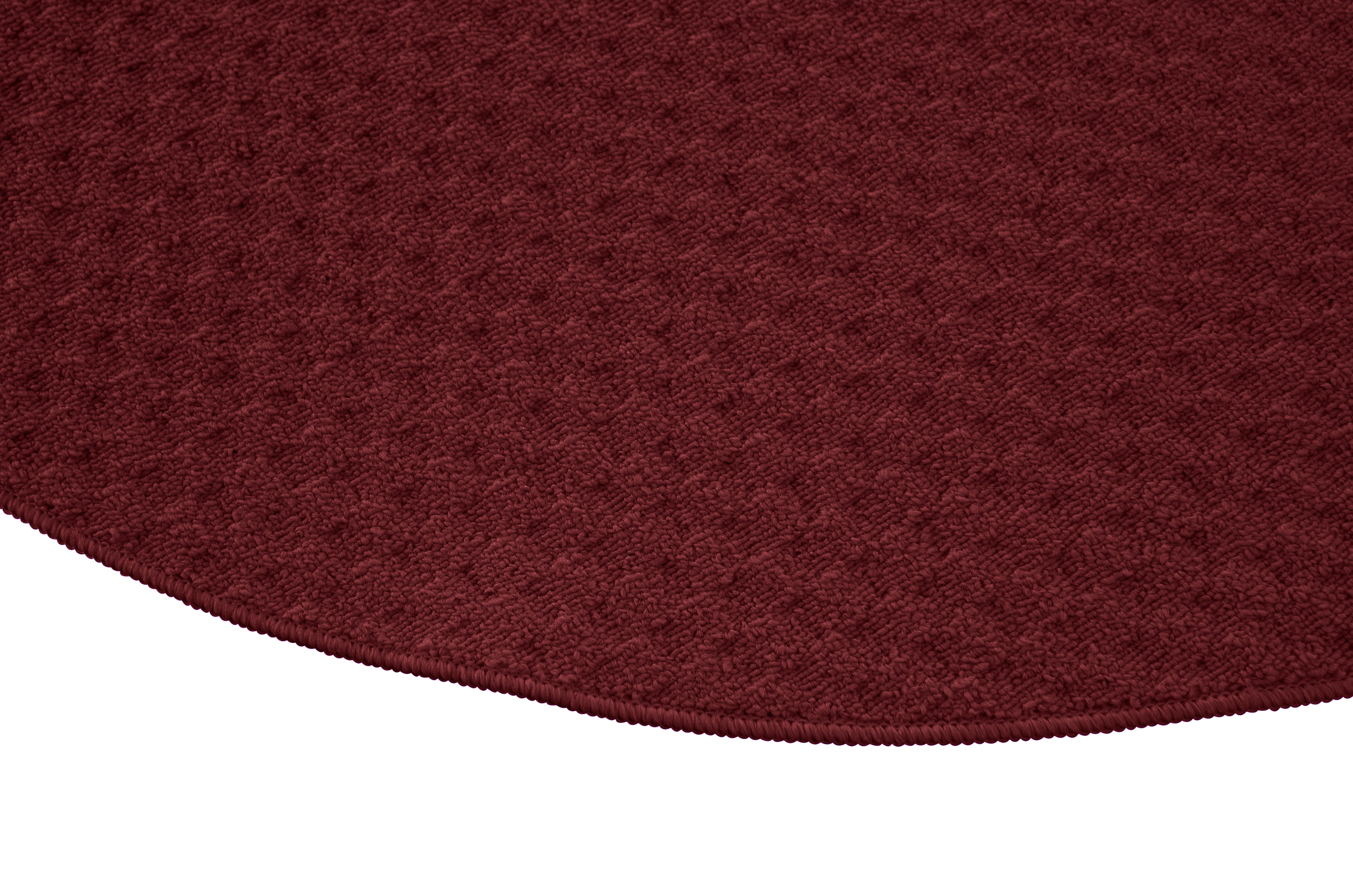 Garland Rug Town Square Chili Red Round Indoor Area Rug, 5' x 5'