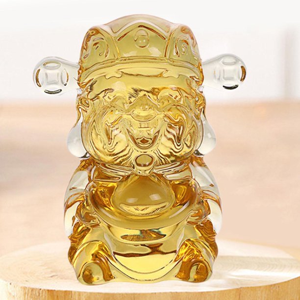 God of Prosperity Statue Arte Arts for Spring Festival Bedroom Shop 10 cm