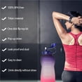 thumbnail image 4 of Eigraketly Botella de agua motivacional grande de 68 oz con marcador de tiempo y pajita extraíble Botella sin BPA a prueba de fugas para Fitness Gym Office Kits de desorden para acampar No. 4 Eigraketly OD016991-04, 4 of 6