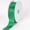 EMERAL GREEN, variant on Charmed 5/8" 100% Polyester Single Face Satin Ribbon; High Quality; 100 Yards; Silver