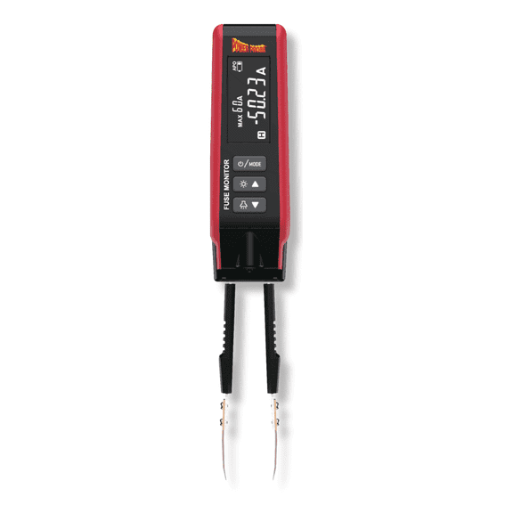 Power Probe PPFUSE Fuse Monitor, 80 Amp Automotive Diagnostic Tool with USB-C Rechargeable Battery