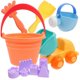 thumbnail image 2 of Beach Sand Toy Set 1 Set Kids Outdoor Toys Compact Designed For Various Occasions 11Pcs, 2 of 4