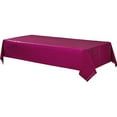 thumbnail image 2 of Amscam Rectangular Party-tablecovers, 54" x 108", Red, 2 of 3