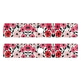 thumbnail image 7 of Yayeee Faucet Mat for Kitchen Sink 30" Diatomite Long Splash Guard Pad, Pink and Red Flowers, 2 Pack, 7 of 7