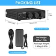 thumbnail image 3 of Douk Audio NS-13G MAX HiFi Mini 2-Channel Stereo Amplifier â 300WÃ2 Class D Power Amp with Phono Input, 3 of 9