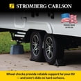 thumbnail image 3 of Stromberg Carlson Travel Trailer Leveler Kit - One Base Pad Peak for Tongue Jack, Two Rubber Wheel Chocks, Two Levelers for RV Campers, Two Anti-Slip Mats for Levelers, Four Base Pads and Storage Bag, 3 of 6