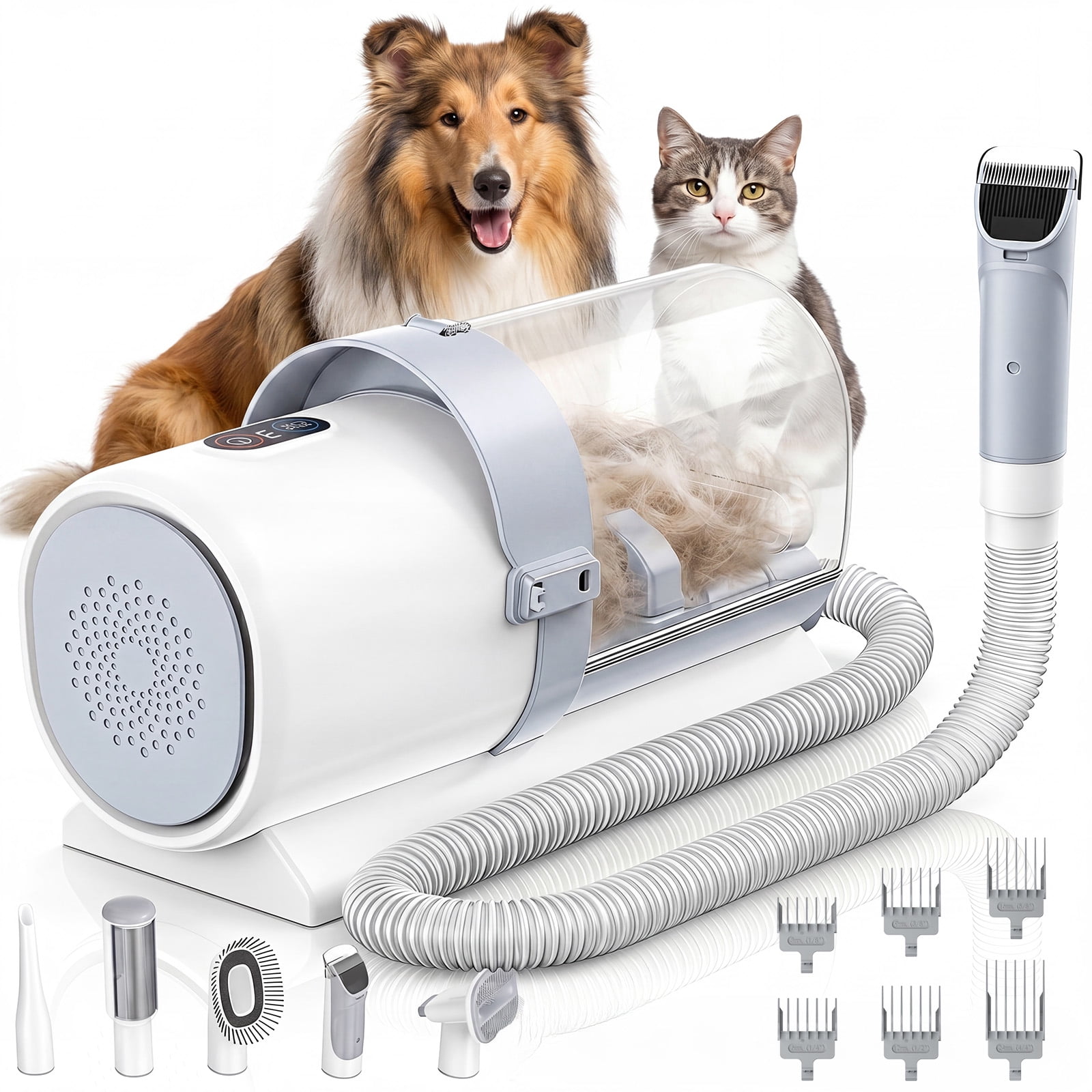 Free Shipping! Neakasa P2 Pro Dog Grooming Kit, 10.5KPa Pet Vacuum