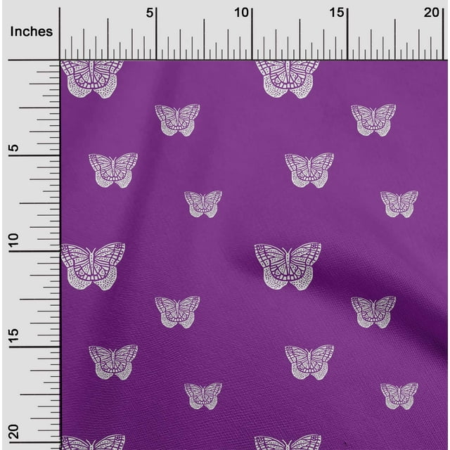 oneOone Georgette Viscose Fabric Block Fabric Prints By Yard 42 Inch Wide